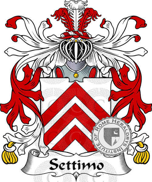 Wappen der Familie Settimo