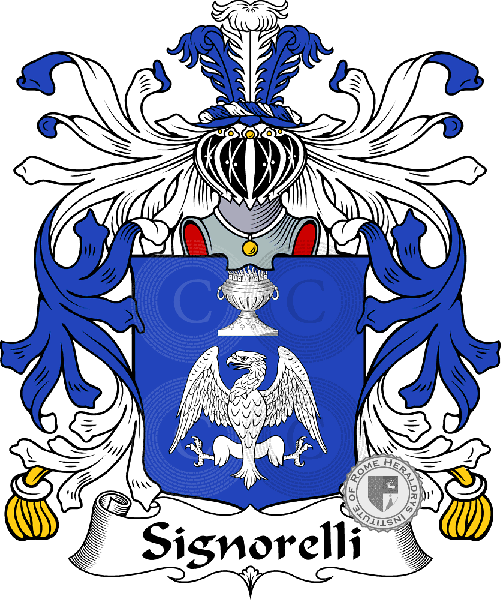 Escudo de la familia Signorelli