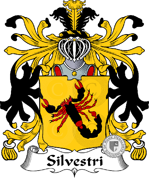 Brasão da família Silvestri