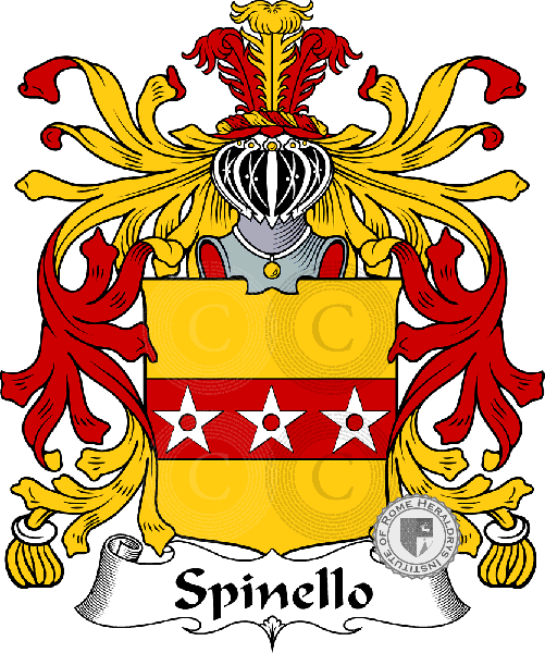 Coat of arms of family Spinello