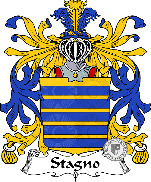 Escudo de la familia Stagno