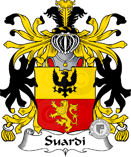 Coat of arms of family Suardi