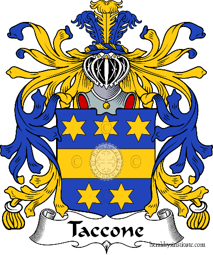 Escudo de la familia Taccone   ref: 35933