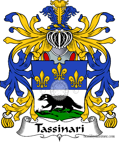 Wappen der Familie Tassinari