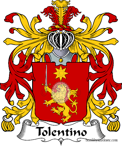 Coat of arms of family Tolentino