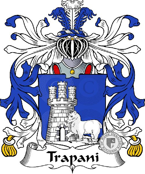 Coat of arms of family Trapani
