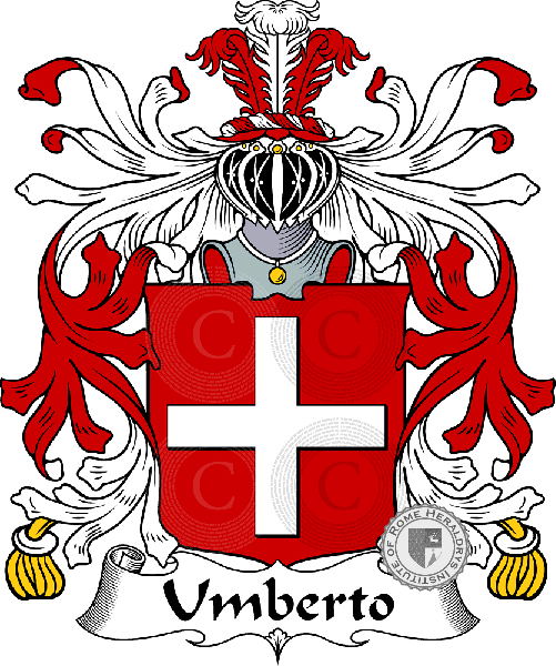 Coat of arms of family Umberto