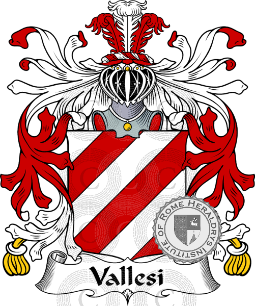 Stemma della famiglia Vallesi