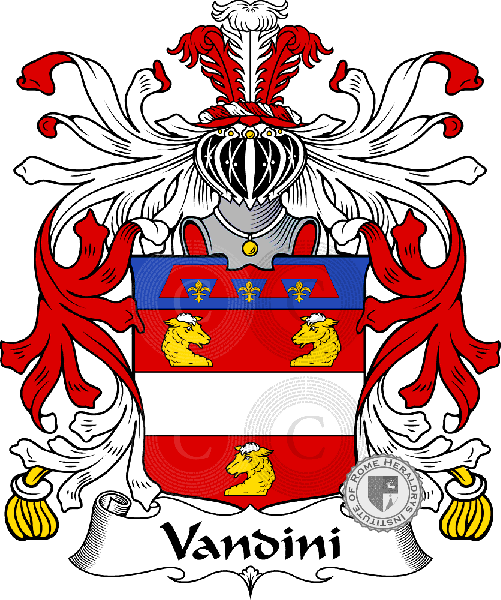 Wappen der Familie Vandini