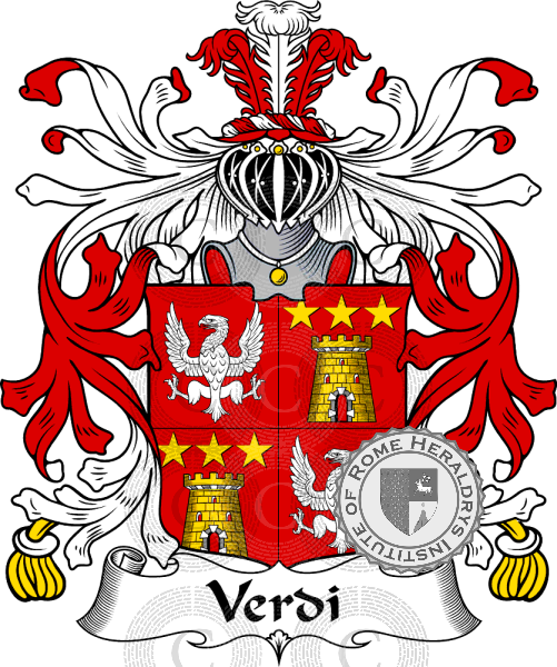 Wappen der Familie Verdi