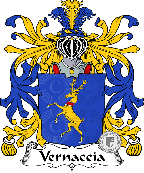 Coat of arms of family Vernaccia