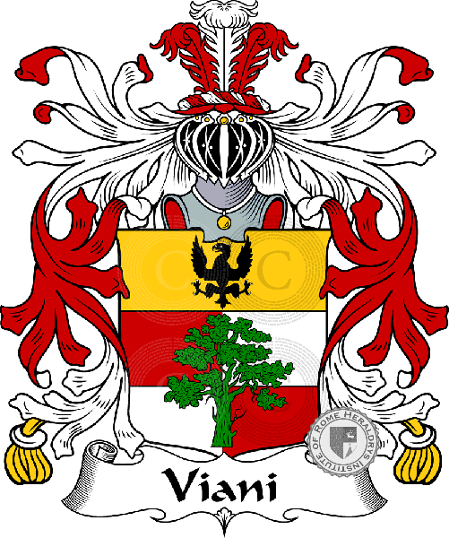 Coat of arms of family Viani