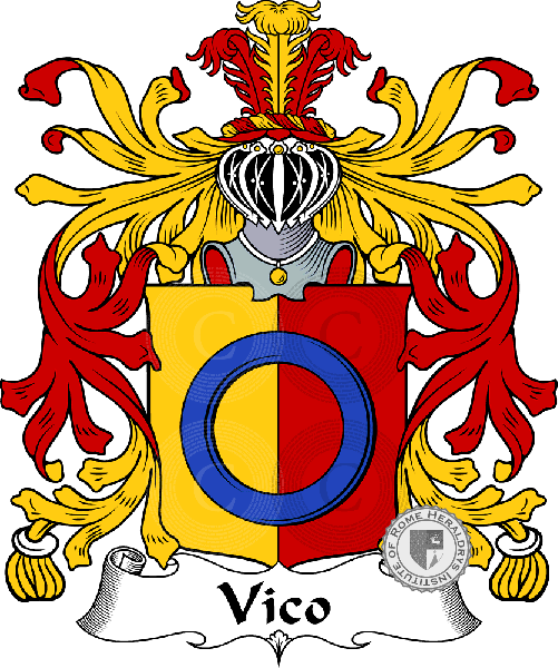 Coat of arms of family Vico