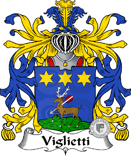 Wappen der Familie Viglietti