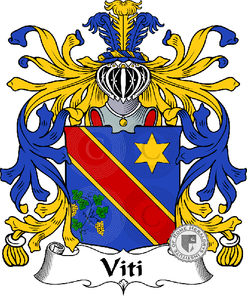 Coat of arms of family Viti