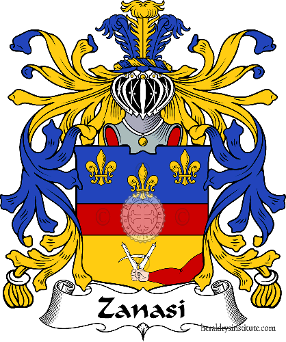 Escudo de la familia Zanasi