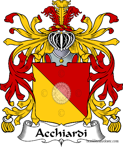 Wappen der Familie Acchiardi