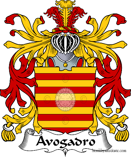 Escudo de la familia Avogadro