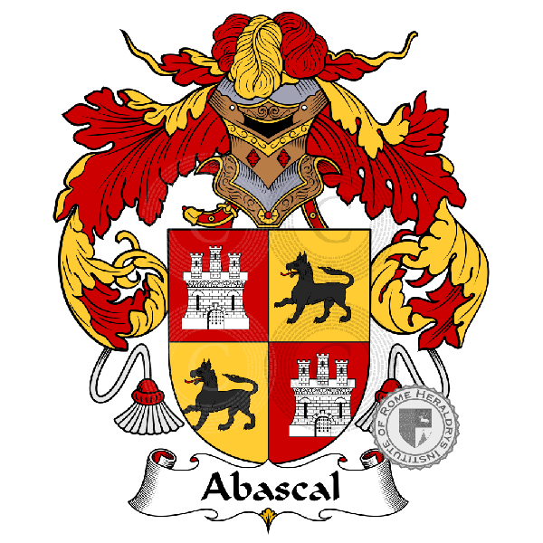 Brasão da família Abascal