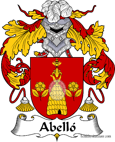 Escudo de la familia Abelló