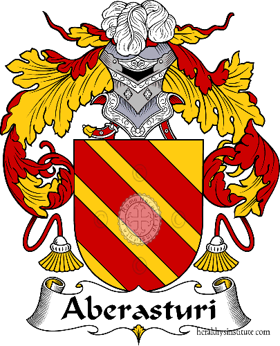 Coat of arms of family Aberasturi