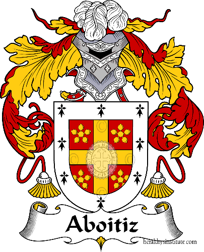 Escudo de la familia Aboitiz   ref: 36116