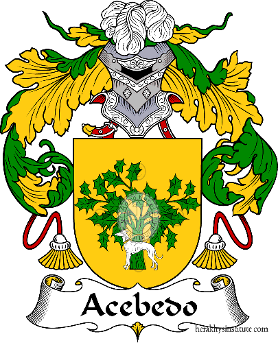 Coat of arms of family Acebedo or Acevedo I   ref: 36122