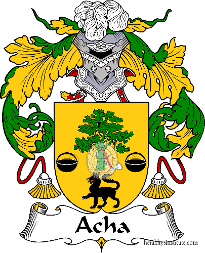 Escudo de la familia Acha II   ref: 36128