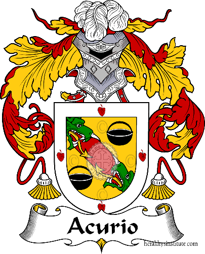 Wappen der Familie Acurio