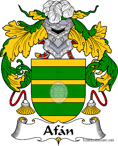 Escudo de la familia Afán   ref: 36146