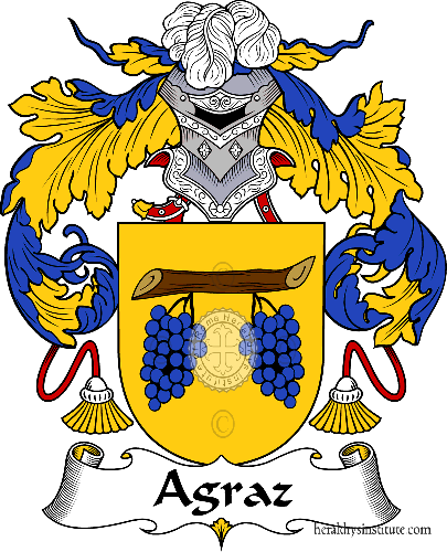 Escudo de la familia Agraz   ref: 36152