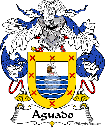 Coat of arms of family Aguado