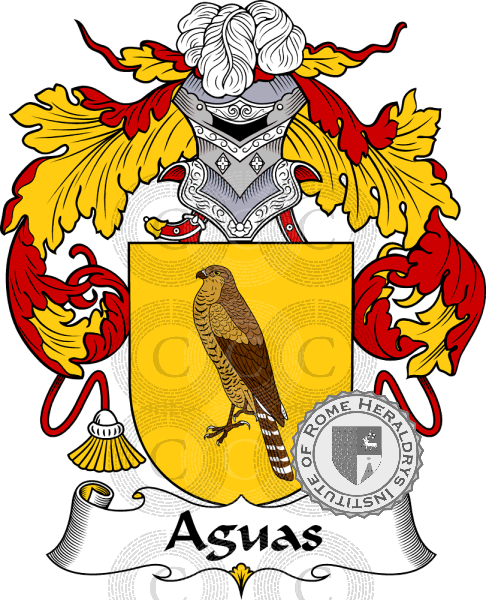 Wappen der Familie Aguas