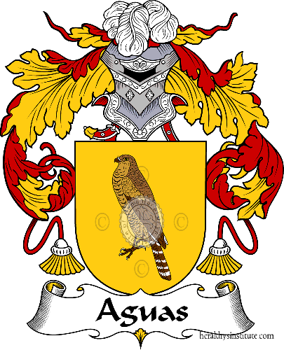 Escudo de la familia Aguas   ref: 36155