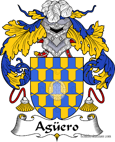 Escudo de la familia Agüero   ref: 36162