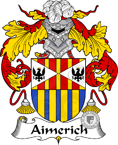 Coat of arms of family Aimerich