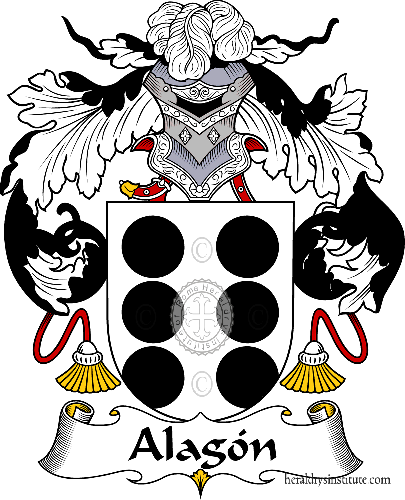 Coat of arms of family Alagon