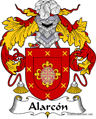 Coat of arms of family Alarcón   ref: 36179