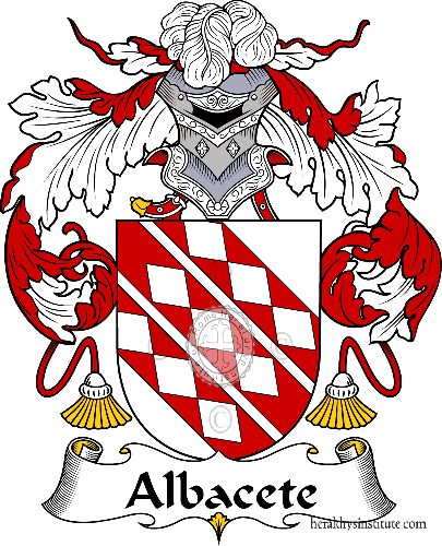 Coat of arms of family Albacete   ref: 36181