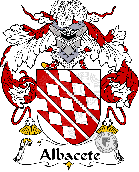 Wappen der Familie Albacete   ref: 36181