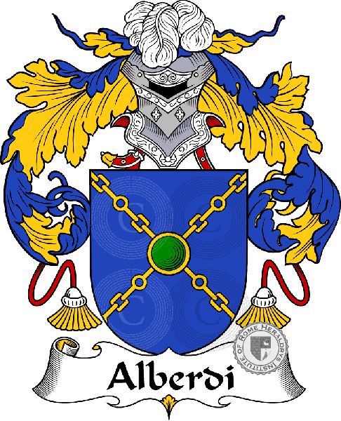 Coat of arms of family Alberdi