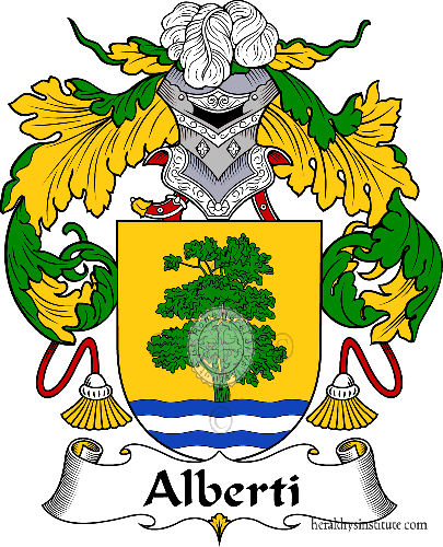 Escudo de la familia Alberti   ref: 36191