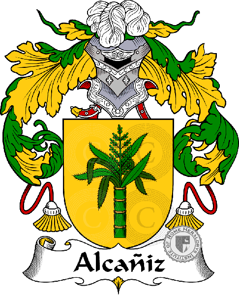 Coat of arms of family Alcañiz