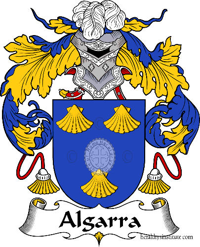 Escudo de la familia Algarra   ref: 36215