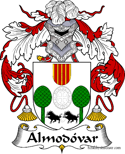 Wappen der Familie Almodóvar   ref: 36221