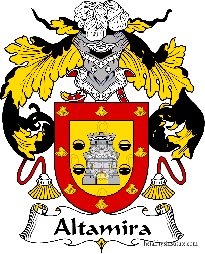Coat of arms of family Altamira