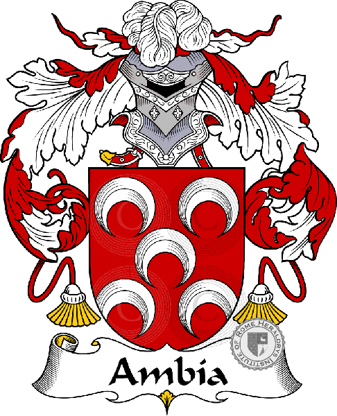 Coat of arms of family Ambía