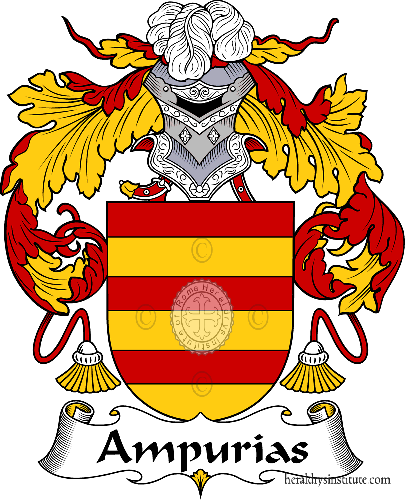Escudo de la familia Ampurias
