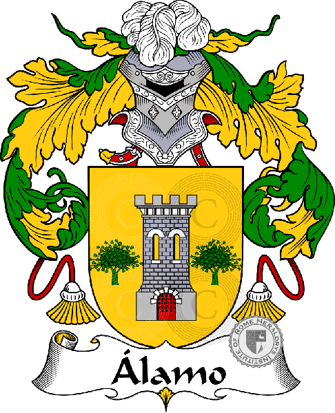 Coat of arms of family Lamo   ref: 36248