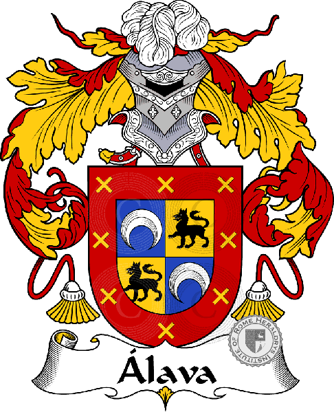 Coat of arms of family Lava   ref: 36249